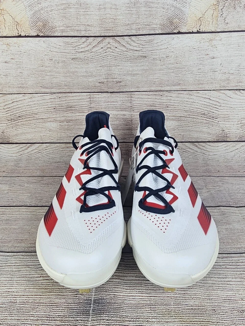 Adidas Adizero Electric+ 2.0 USA Mens Size 15 Metal Baseball Cleats KK1071 NWOB